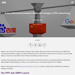 3 key differences between Baidu and Google in PPC advertising - RBBi