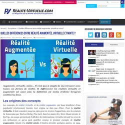 Quelles différences entre réalité augmentée, virtuelle et mixte ?