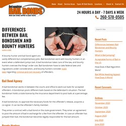 Differences between Bail Bondsmen and Bounty Hunters - DeLaughter Bail Bonds