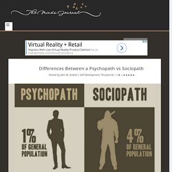 Differences Between a Psychopath vs Sociopath