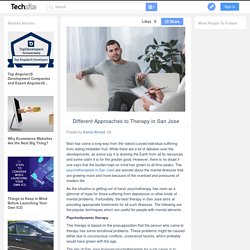 Different Approaches to Therapy in San Jose