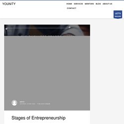Seven Different Stages Of Entrepreneurship - Younity.in