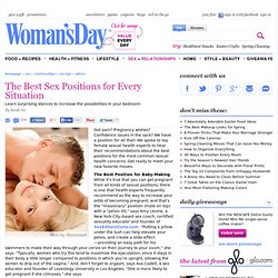 Different Sex Positions - Great Sex Positions for Women - Womans Day