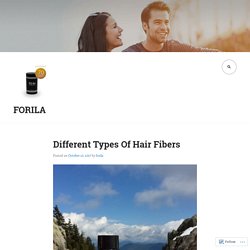 Different Types Of Hair Fibers – forila
