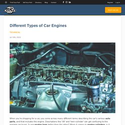 Types of car engines - CarpartAU