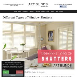 Different Types of Window Shutters