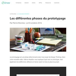 Les différentes phases du prototypage