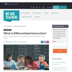 What Is Differentiated Instruction? - We Explain What This Teaching Method Really Means