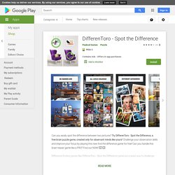 DifferenToro - Spot the Difference - Apps on Google Play