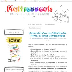 Comment évaluer les difficultés des élèves ? 15 outils incontournables