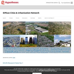 Diffuse Cities & Urbanization Network