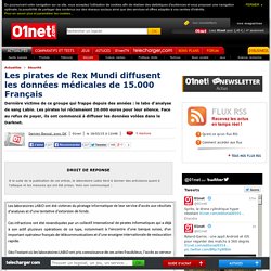 Rex Mundi, les mystérieux pirates qui extorquent des entreprises françaises. 18/03/2015