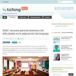 SAAC: recursos para niños con dificultades en la adquisición del lenguaje
