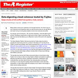 Data-digesting cloud colossus touted by Fujitsu
