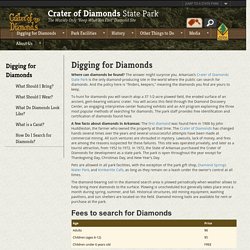Facts about Diamonds - Where Can Diamonds be Found - Crater of Diamonds State Park