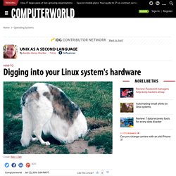Digging into your Linux system's hardware