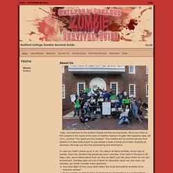 Guilford College Zombie Survival Guide