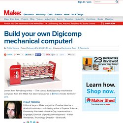 Build your own Digicomp mechanical computer!