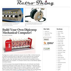 Build Your Own Digicomp Mechanical Computer!