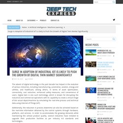 Digital Twin Shows a Surge in the Adoption of Industrial IoT