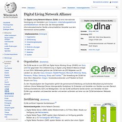 Digital Living Network Alliance