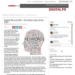 Digital PR and SEO – The Other Side of the Coin
