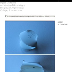 Digital Craft and Architectural Geometry: The BAC Summer 2012 » G1: Plane/Sphere Hybrid