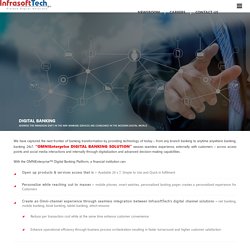 Digital Banking Solutions - Infrasoft Technologies