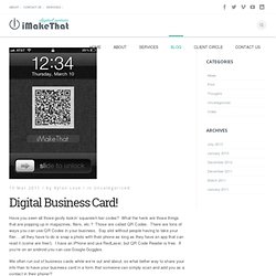 Digital Business Card!