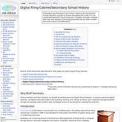 Digital Filing Cabinet/Secondary School History - IAE-Pedia