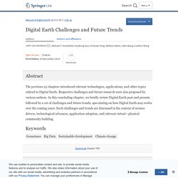 Digital Earth Challenges and Future Trends
