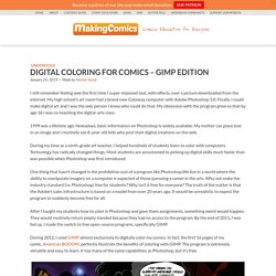 Digital Coloring for Comics - GIMP Edition - MakingComics.com
