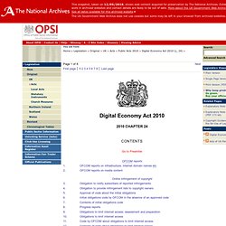 Digital Economy Act 2010 (c. 24)