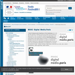 MOOC Digital Media.Paris — Enseigner avec le numérique