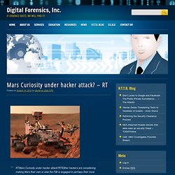 Mars Curiosity under hacker attack? – RT
