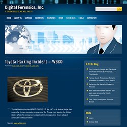 Toyota Hacking Incident – WBKO