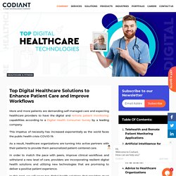 Top Digital Healthcare Solutions to Enhance Patient Care