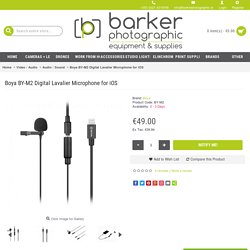 Boya BY-M2 Digital Lavalier Microphone for iOS