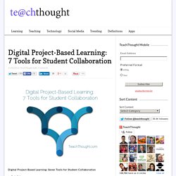 Digital Project-Based Learning: 7 Tools for Student Collaboration