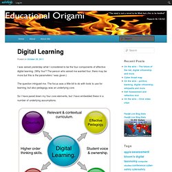 Digital Learning