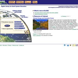 Digital Library for Earth System Education
