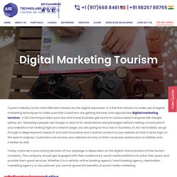 Digital Marketing Tourism - Affordable seo tourism