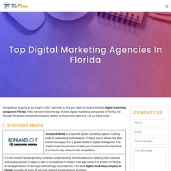 Top Digital Marketing Agencies in Florida