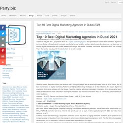 Blog View - Top 10 Best Digital Marketing Agencies in Dubai 2021
