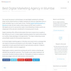 Best Digital Marketing Agency in Mumbai -