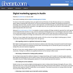Digital marketing agency in Austin