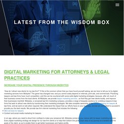 Digital marketing for lawyers