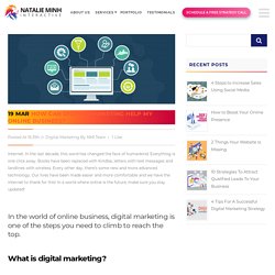 How Can Digital Marketing Help My Online Business?