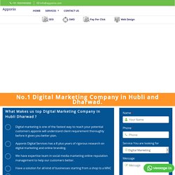 No.1 Digital Marketing Company in Hubli Dharwad