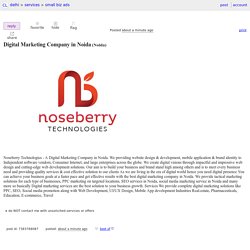 Digital Marketing Company in Noida - small biz ads